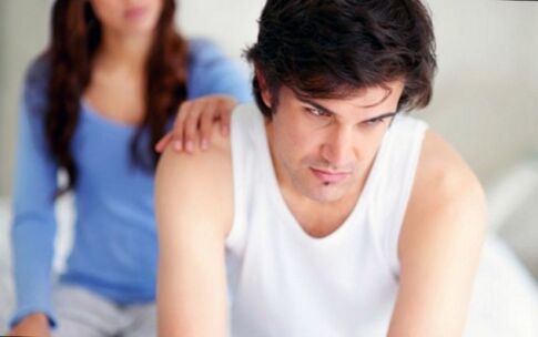 Kršenje erektilne funkcije u čovjeku s prostatitisom